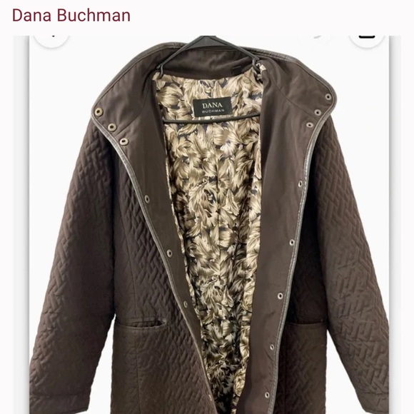 😍 Beutiful coat dana buchman Coat size XL😍 - Picture 11 of 12